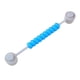 thumbnail image 1 of Abacus Busy Board Counting Sensory Toy De Madera Para Preescolar Azul, 1 of 5