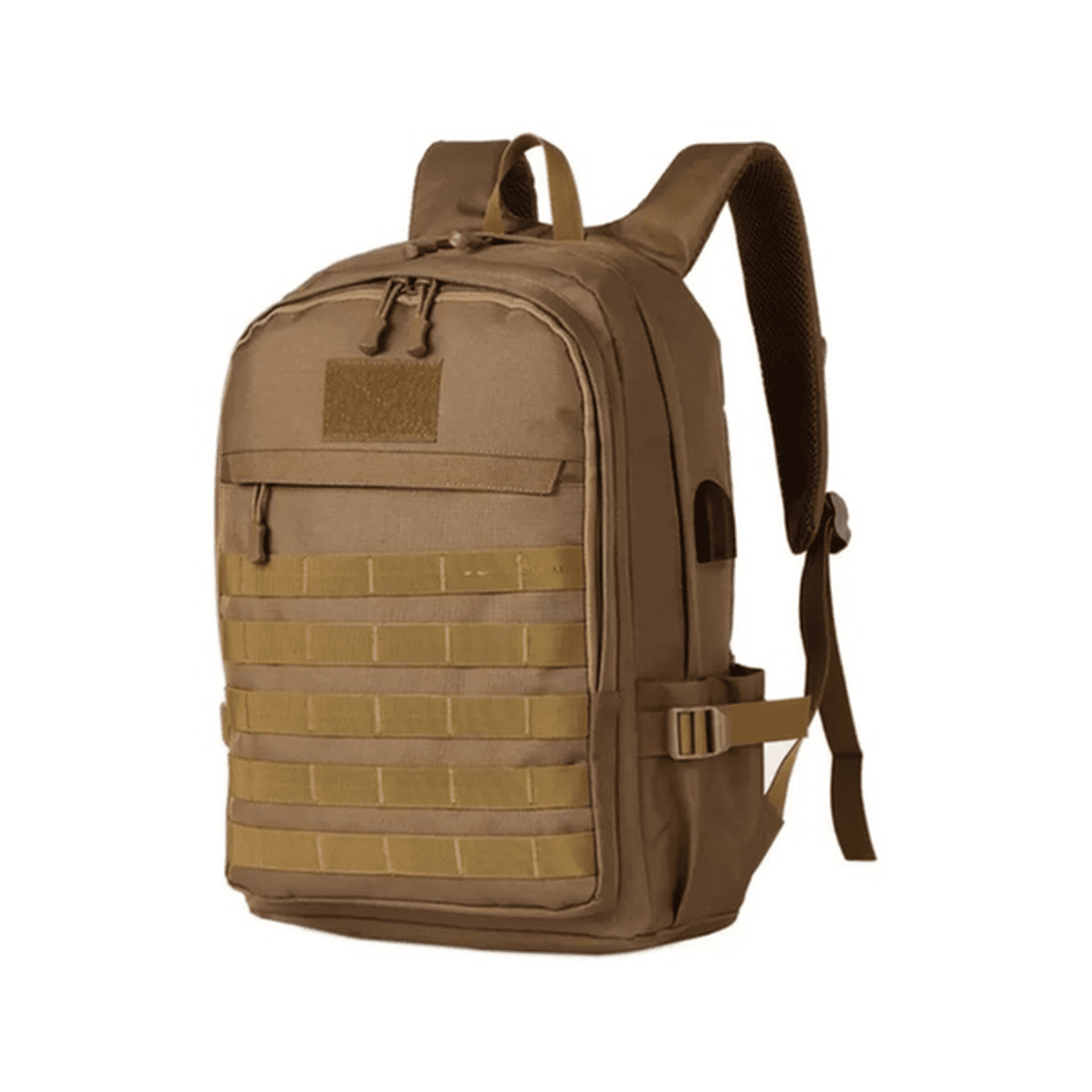 Genérico - Mochila 35l Impermeable Con Entrada Usb Color Café