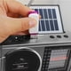 thumbnail image 4 of Radio Retro Portátil Solar Sunshine-light Gris Mlab 09484, 4 of 7
