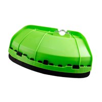 Magideal - Protector Universal Para Desbrozadora, Cortadora De Césped, Cubierta Proctecter, Tablero Recortador, Protector Portátil Para Devorador De Malas Hierba Verde