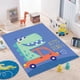 thumbnail image 2 of Alfombra Infantil Auto Dino 140x160Cm, 2 of 3