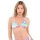 thumbnail image 1 of Bikini triangulo argolla estampado verde Talla M, 1 of 4