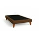 thumbnail image 1 of Base Cama 1.5 Plazas 105x190 Café Oscuro En Lino, 1 of 2