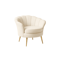 Habita2 Chile - Poltrona Shell 1 Cuerpo Beige Gold