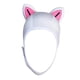 thumbnail image 3 of Capucha De Buceo Con Orejas De Gato, Traje De Neopreno De 3mm Para Buceo, Bonito Para Navegar En Kayak, Blanco, Rosa, BlackLine, 3 of 3