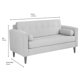 thumbnail image 5 of Sofa Retro 3 Cuerpos Felpa 00 Negro, 5 of 5