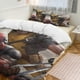 thumbnail image 1 of Juego de ropa de cama de microfibra Deaool Down Nordic Cover, ligero, de 3 piezas, ligero y cómodo., 1 of 3