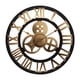 thumbnail image 2 of Reloj De Pared De Madera Retro Grande 3D Regalo De Calentamiento De La Casa Número Romano 40 Cm, 2 of 5