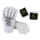 thumbnail image 3 of Guantes De Boxeo De Medio Dedo Guantes MMA Para Saco De Boxeo Muay Thai Artes Marciales Esqueleto Blanco, 3 of 3
