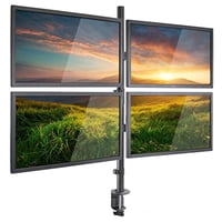 Newo - Soporte 4 Monitores Pantallas Escritorio 13 A 27 Pulgadas