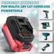 thumbnail image 3 of Adaptador para Manualidades*man V20 Nueva Batería de Iones de Litio Convertir a para Ma*kita Batería de 18V, Uso para Ma*kita Herramientas Eléctricas Inalámbricas de 18V, 3 of 7