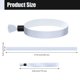 thumbnail image 2 of Pulsera desechable blanca Comflora - 100 unidades, 2 of 7