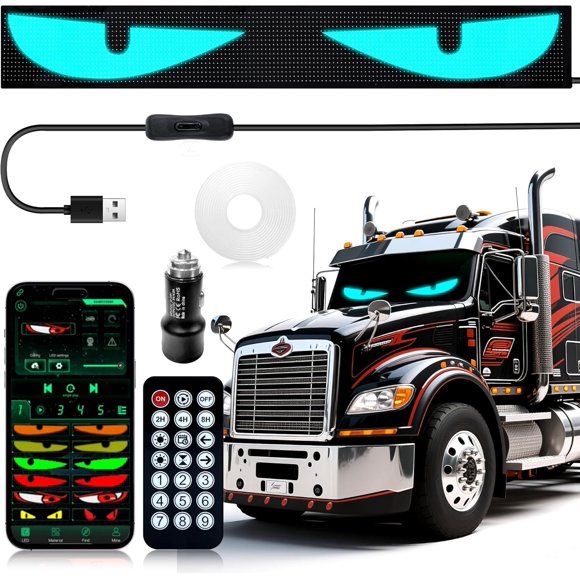 Barra de luz LED CRILEAL de 176 cm con control por aplicación Bluetooth