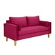 thumbnail image 2 of Sofa Sky 3c Felpa 01 Burdeo, 2 of 5