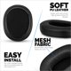 thumbnail image 3 of Almohadillas para auriculares BRAINWAVZ Crusher Evo/Hesh ANC negras, 3 of 9