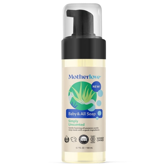 Jabón Motherlove Baby & All 168 ml Sin Fragancia