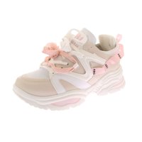 Zapatilla Blanco/Rosado Vía Franca