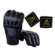 thumbnail image 3 of Guantes De Boxeo De Medio Dedo Guantes MMA Para Saco De Boxeo Muay Thai Artes Marciales Esqueleto Negro, 3 of 5
