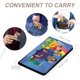 thumbnail image 4 of The Wiggles Porta Pasaporte y Cartera de Viaje Premium de Cuero PU, Funda de Pasaporte Bloqueo RFID con Ranuras para Tarjetas de Crédito, Estuche para Libro de Pasaporte para Familia 10cm × 15cm, 4 of 6