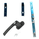 thumbnail image 3 of Kit manilla con llave y cremona bipunto para ventanas, 3 of 3
