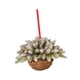 thumbnail image 3 of Canasto De Flores, Decoración De Corona, Corona De Primavera Y Verano Para árbol De Navidad, Pared Del Hogar, Estilo B, 3 of 3