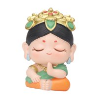 Bothyi - Estatuilla De Estatua De Buda Para Decoración De Habitación, Adorno Para Salpicadero De Coche, Interior Y Exterior