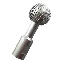 Ioensy - Accesorio De Carpintería De Grabado De Pulido De Fresa Giratoria De Esfera Para Carpintería De 14 Mm