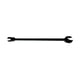 thumbnail image 1 of Llave De Ajuste De Espacio Para Bisagras, Herramienta De Reparación De Alta Resistencia, Llave De Reparación De Bisagras De Puerta, Color Negro S, 1 of 5