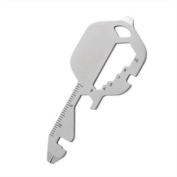 1pc Multifunctional Stainless Steel Tool Card For Outdoor Kayaking Camping Travel Hiking, Portable Outdoor Survival Tool