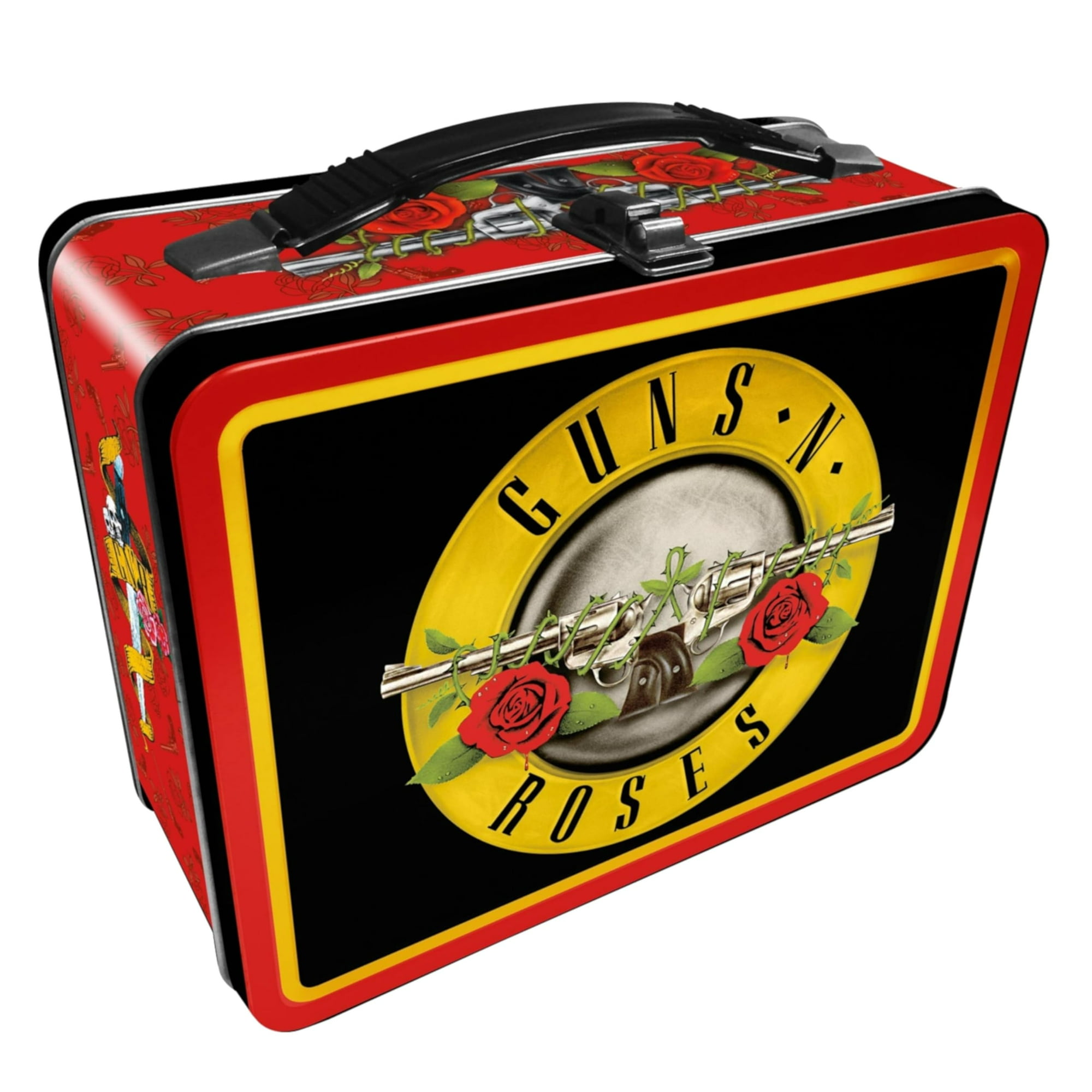 Fun Box Aquarius Guns N' Roses Caja De Almacenamiento Robusta De Hojalata Gnr
