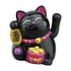 thumbnail image 3 of Figuras de gato de dibujos animados con brazo que agita, colección de adornos de Feng Shui, estatua de gato Negro, 3 of 5