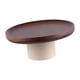 thumbnail image 5 of Soporte Para Tartas, Plato Para Servir Aperitivos, Plato De Madera, Pedestal De Arcilla, Hecho A Mano, Resistente, Tamaño L, 5 of 5