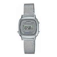 Reloj Digital Plateado Casio La-670Wem-7
