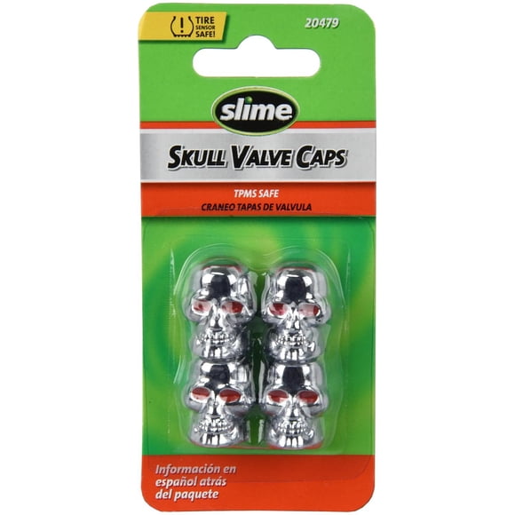 Tapas de Válvula para Neumáticos Slime Diseño Calavera