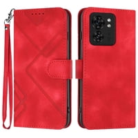 Funda Foxdock Para Motorola Moto Edge 40 – Tipo Libro Con Soporte, Billetera, Correa Y Diseño Elegante