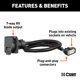 thumbnail image 2 of Arnés de cableado de remolque CURT 56393 para Chevrolet Traverse, 2 of 6