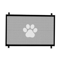 Magideal - Puerta De Malla Para Perros, Valla Para Cachorros, Protección Portátil, Divisor De Habitación, Valla Para Mascotas, Puerta Para Perros Para Patio, Cas Estilo D