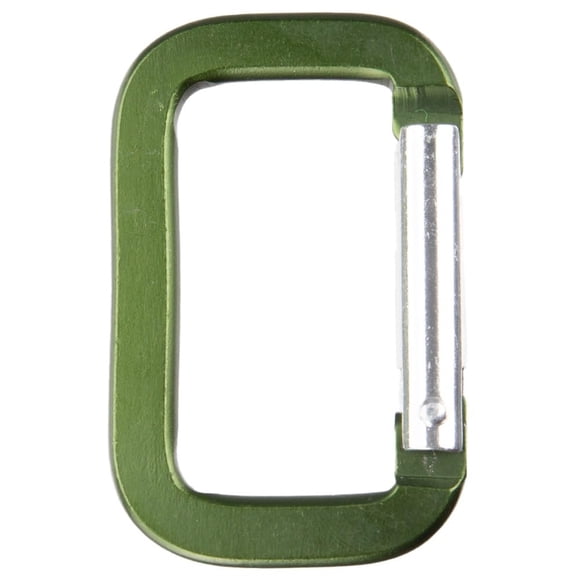 Mosquetones Craft County 39 mm Verde Oliva - Pack de 5