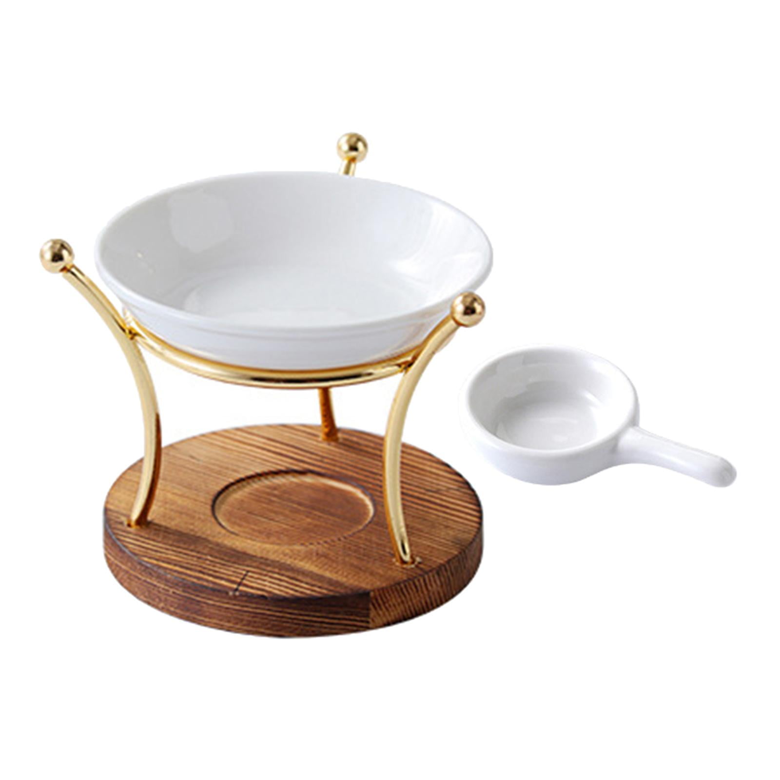 Magideal - Portavelas De Cerámica, Difusor De Aroma De Fusión De Cera, Quemadores De Fusión De Cera, Quemador De Aceite Esencial Para Decoración Navideña, Hogar,