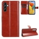 thumbnail image 3 of Funda tipo libro para Samsung Galaxy M54 5G, cartera todo‑en‑uno, funda multifuncional con tarjetero y correa de muñeca desmontable, 3 of 4