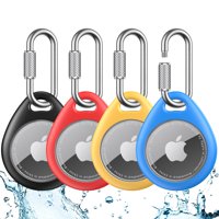 Soporte Para Airtag Unbreakcable, Paquete De 4, Con Mosquetón De Tpu Impermeable