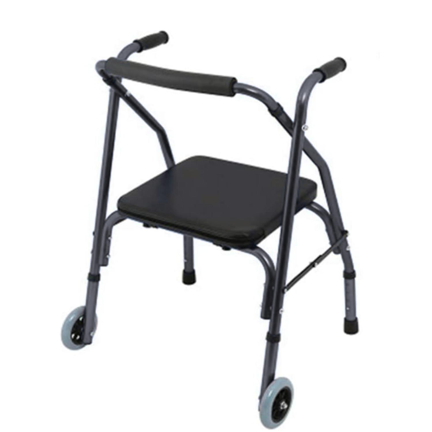 Matvoll - Andador, Burrito Con Asiento Y 2 Ruedas Plegable