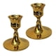 thumbnail image 2 of Candelabro Cónico De Metal De 2,5x3 Pulgadas, Adorno De Mesa Para Accesorio De Sala De Estar Dorado, 2 of 5