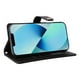 thumbnail image 4 of FOXDOCK Funda tipo Cartera para iPhone 13 – Cubierta de Cuero PU con Múltiples Ranuras, Bolsillo para Efectivo y Correa de Muñeca, 4 of 6
