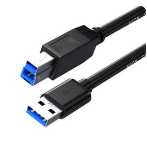 Genérico - Cable De Impresora Usb 3.0 De Usb-B A Usb-A 1.5 Mts