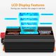 thumbnail image 2 of Inversor de potencia JARXIOKE 3000W 24V a 110V/120V, 2 of 6