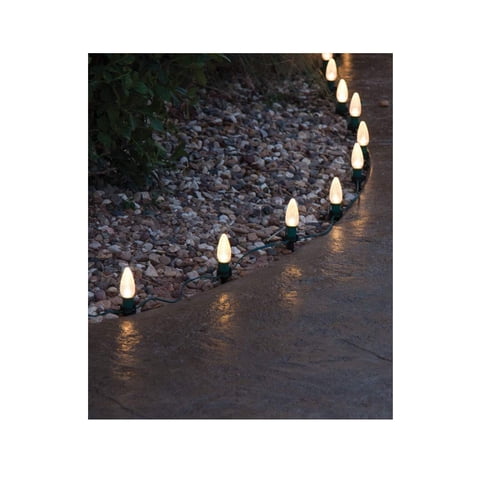 Estacas Para Luces Navideñas Adams 9130-02-9551, Pvc, 5 Cm, Color Verde