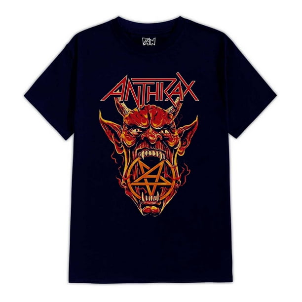 Polera Estampada Anthrax Diablo