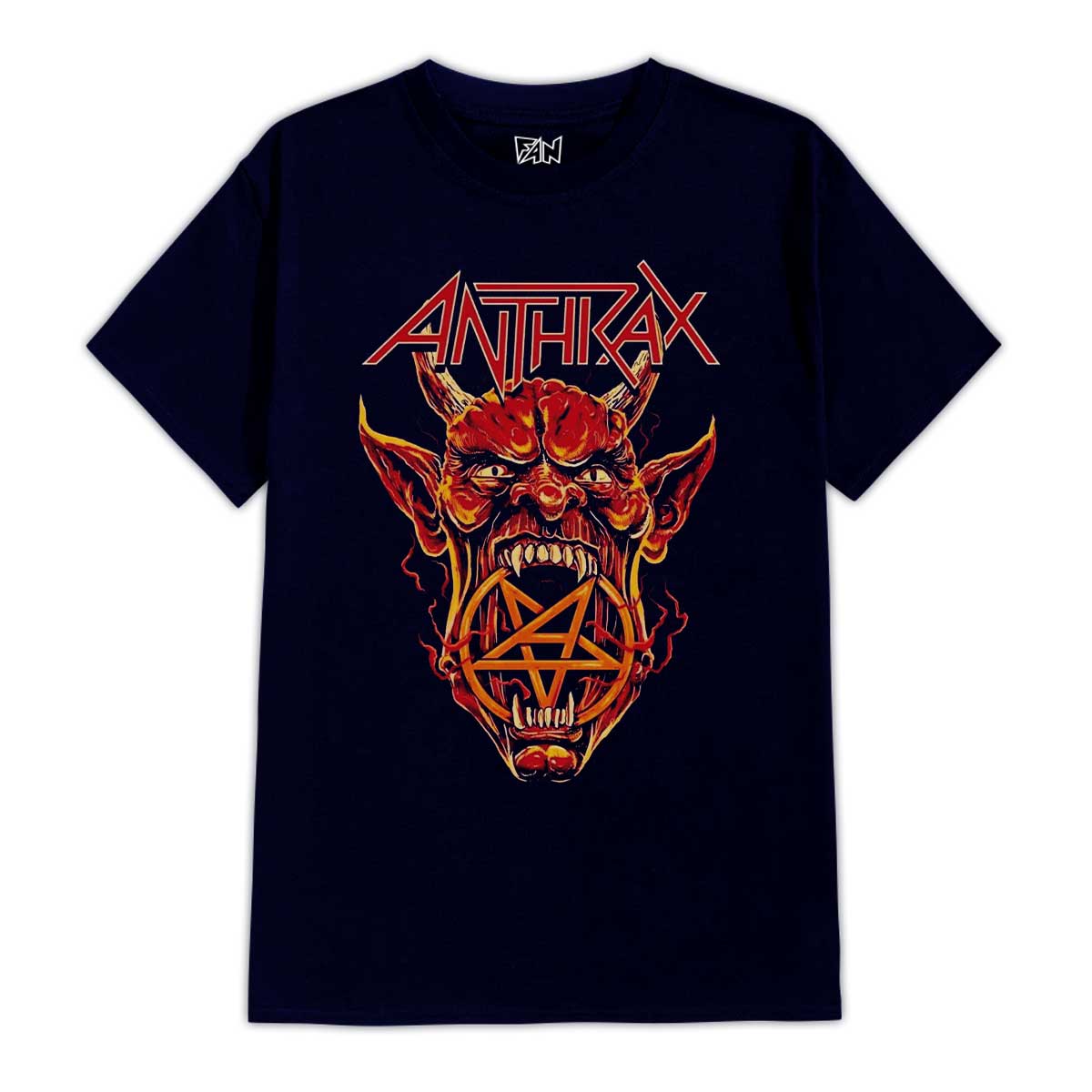 Fanshirt - Polera Estampada Anthrax Diablo
