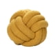 thumbnail image 1 of Bola De Nudo De Felpa Almohada Diámetro 22cm Decoración De Habitación Para Sofá Sofá Amarillo, 1 of 1